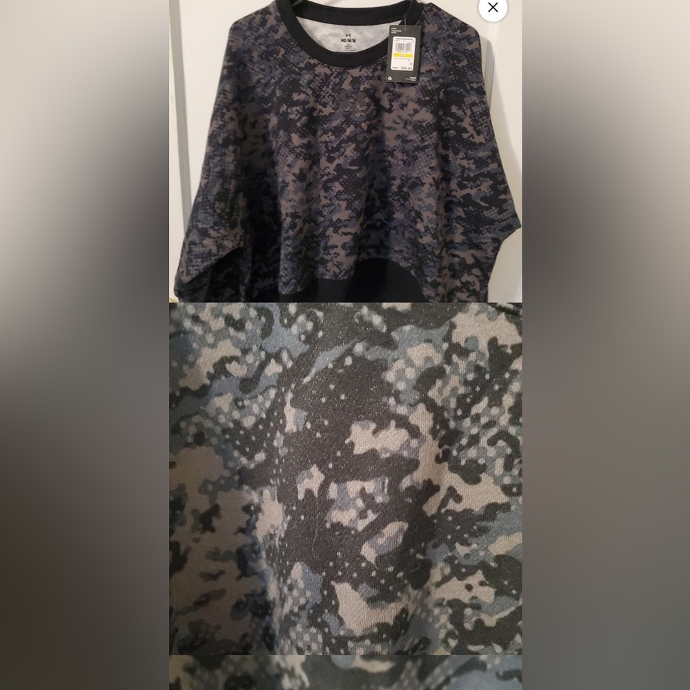 Under armor oversized crop sweatshirt